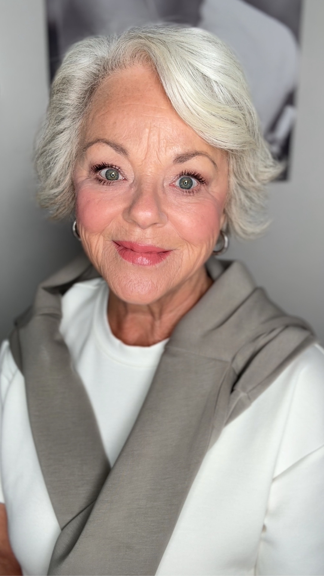 We had to get up at 3 AM to be at the hospital for my hubby’s surgery at 4:30 AM. I was moving at a snail’s pace this am but determined to get myself put together.  He had another shoulder replacement and is doing pretty good! Of course, we are both tired but I’m living on caffeine!!  Just looked at myself in the mirror and this makeup look has lasted all day!!!  Thankful for great products and thankful Jeff is going to feel so much better soon! 

#LTKFindsUnder100 #LTKBeauty #LTKOver40