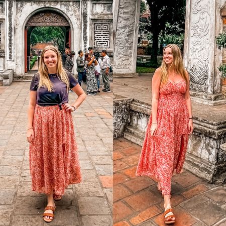 Summer Dress styled 2 different ways 

Abercrombie dress, summer vacation, temple clothing, Southeast Asia travel, Vietnam outfit, Thailand outfit, travel outfit, maxi dress, orange dress, summer style 

#LTKstyletip #LTKunder100 #LTKtravel