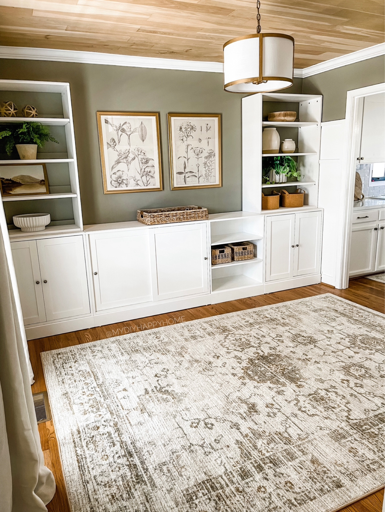 In progress- Office space. 
It’s almost complete- just need the desk and chair. 

My rug and linen blackout curtains in this space are on sale this weekend!!!

#LTKstyletip #LTKFind #LTKhome