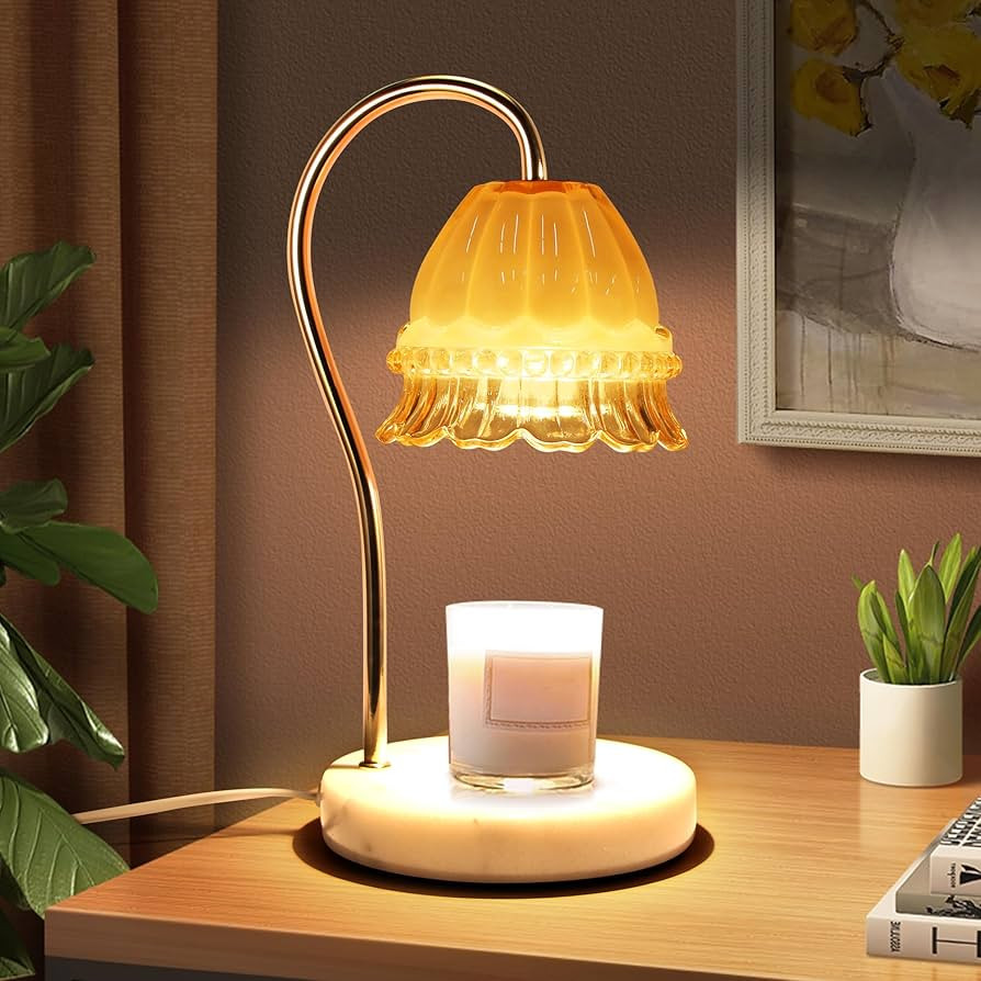 G Candle Warmer Lamp，Candle Warmer Lamp for Jar Candles with 2 Bulbs, Adjustable Candle Lamp Wa... | Amazon (US)