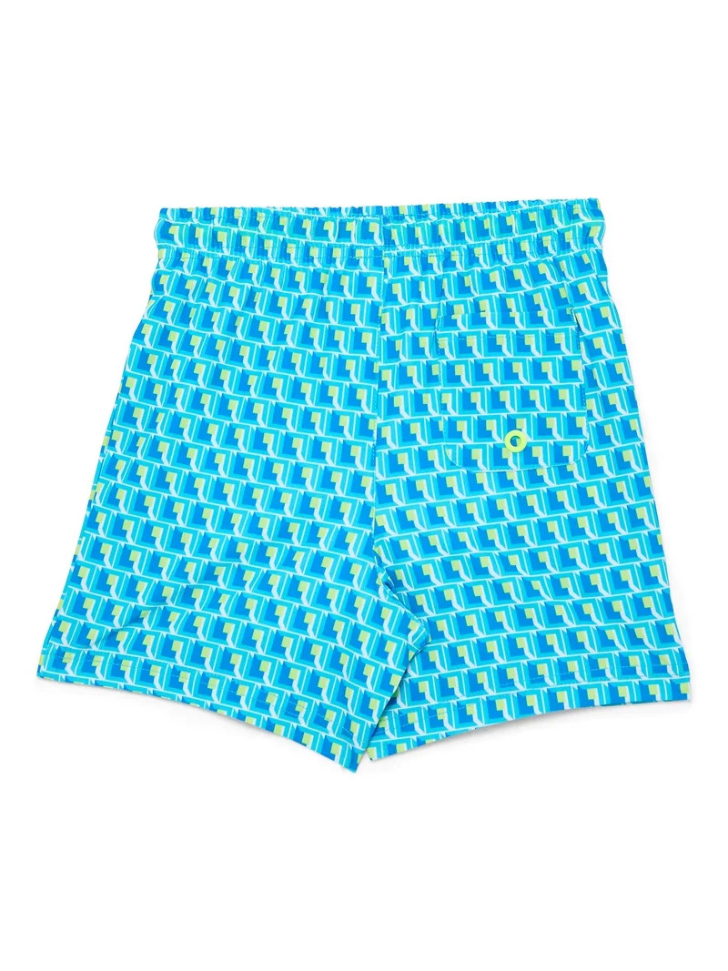 Wonder Nation Baby and Toddler Boys Quick Dry Swim Trunks with UPF 50, Sizes 12M-5T | Walmart (US)