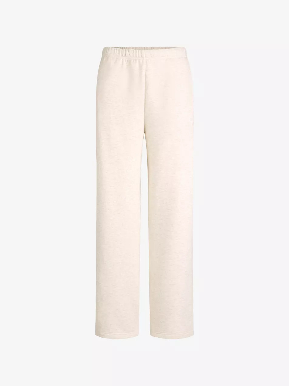 Cotton Fleece Straight-Leg Cotton-Blend Jogging Bottoms | Selfridges