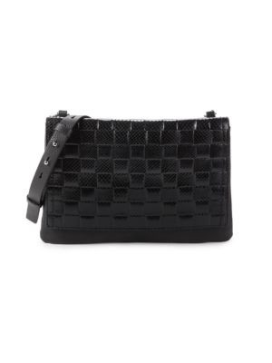 Textured Leather Crossbody Bag | Saks Fifth Avenue OFF 5TH