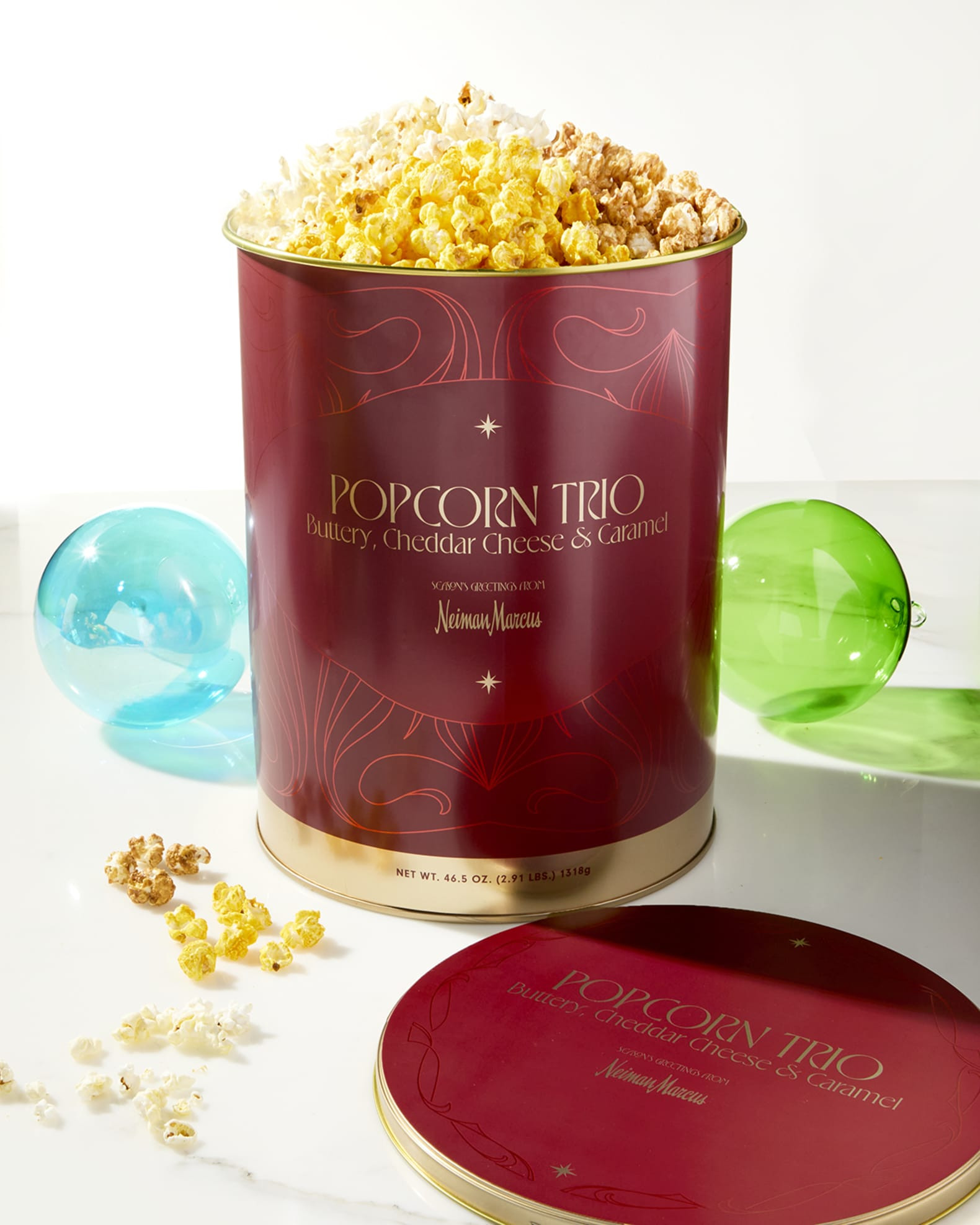 Neiman Marcus NM Annual Popcorn Tin | Neiman Marcus