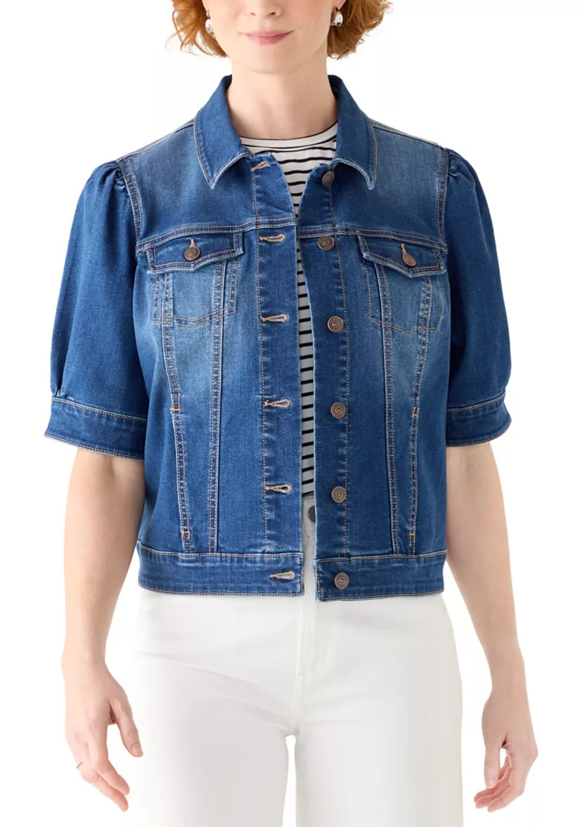 Women's Short Sleeve Denim Jacket | Belk