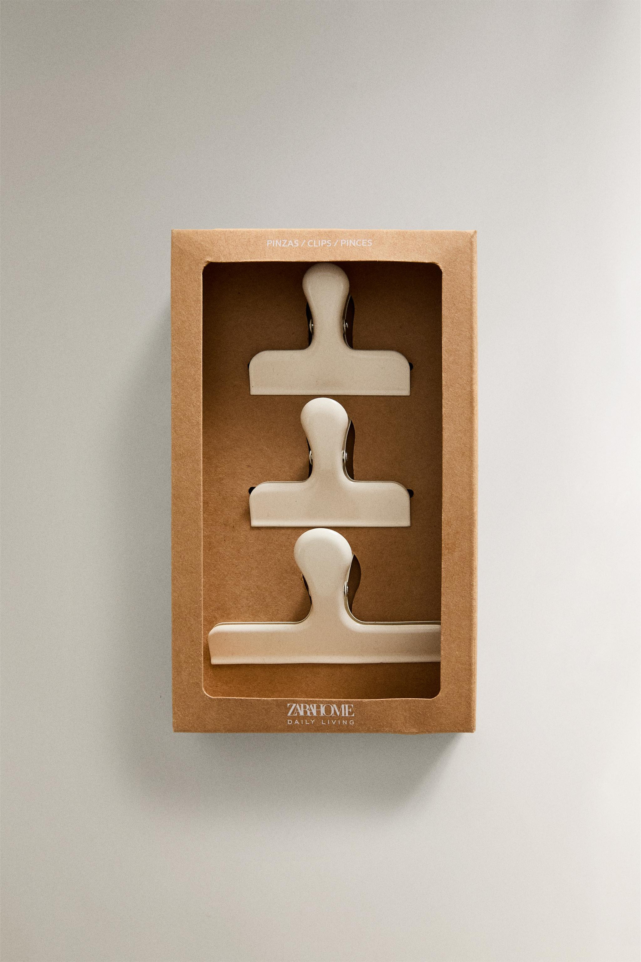 METALLIC CLIPS (SET OF 3) | Zara US