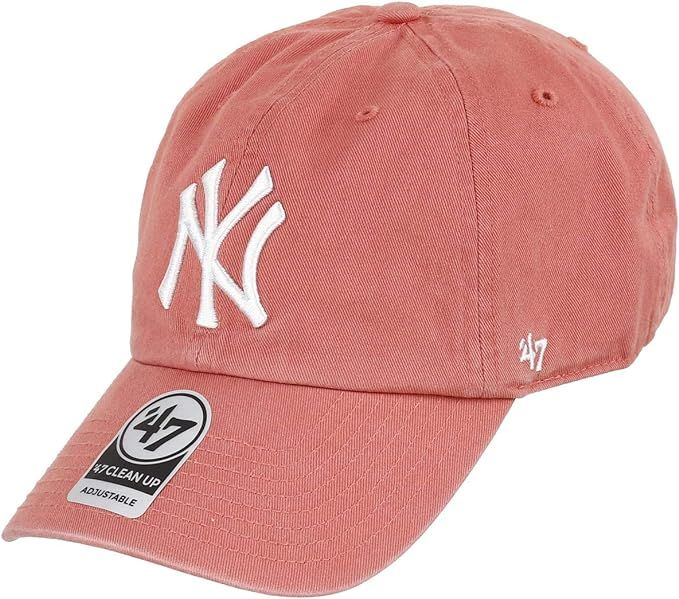'47 Brand MLB New York Yankees Clean up Cap - Island Red | Amazon (US)