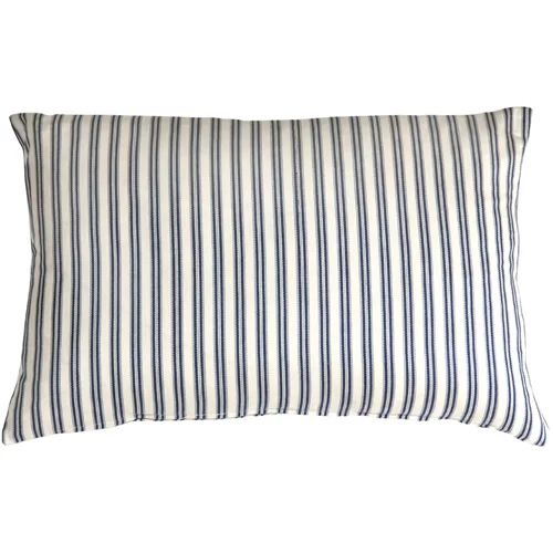 Aurora Ticking 100% Cotton Lumbar Pillow | Wayfair North America