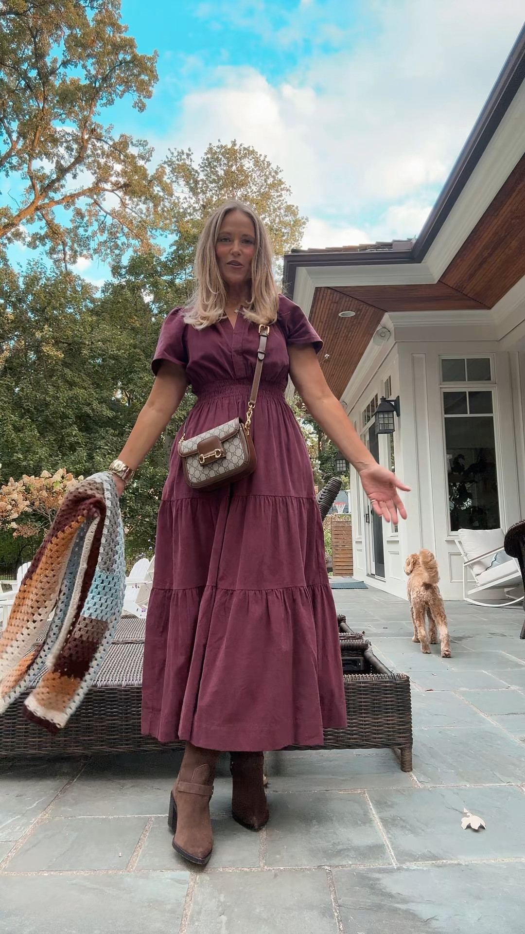 Here is your present today!

A 😊

Love this dress! Probably the most flattering dress I’ve ever owned!

#LTKStyleTip #LTKOver40