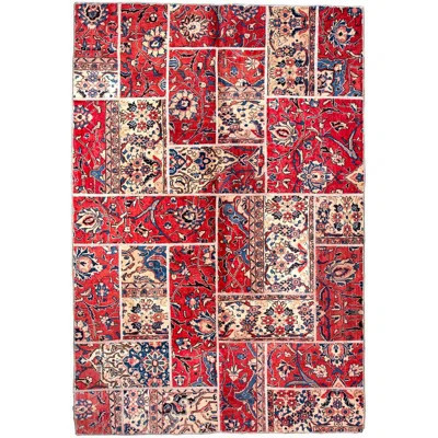 Beathe One-of-a-Kind 5'11" x 8'10" 1970s Area Rug in Red/Beige | Wayfair North America