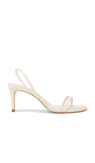 Schutz Diana Mid Sandal in Cream. - size 8.5 | Revolve Clothing (Global)