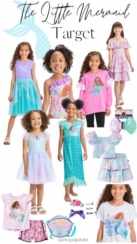 The Little Mermaid 2023 🐚 Target toddler & girls outfits, dresses, and nightgowns. 

#LTKfamily #LTKunder50 #LTKkids