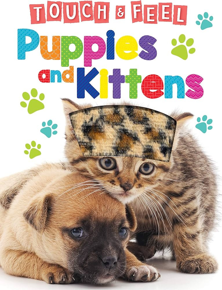 Puppies & Kitties - Touch and Feel Board Book - Sensory Board Book (Touch & Feel Sensory Board Bo... | Amazon (US)