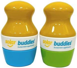 Solar Buddies Refillable Roll On Sunscreen Suncream Lotion Pack Sponge Applicator Pack For Kids, ... | Amazon (US)