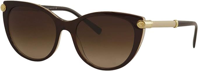 Versace V-ROCK VE4364Q Sunglasses 530013-55 -, Brown Gradient VE4364Q-530013-55 | Amazon (US)