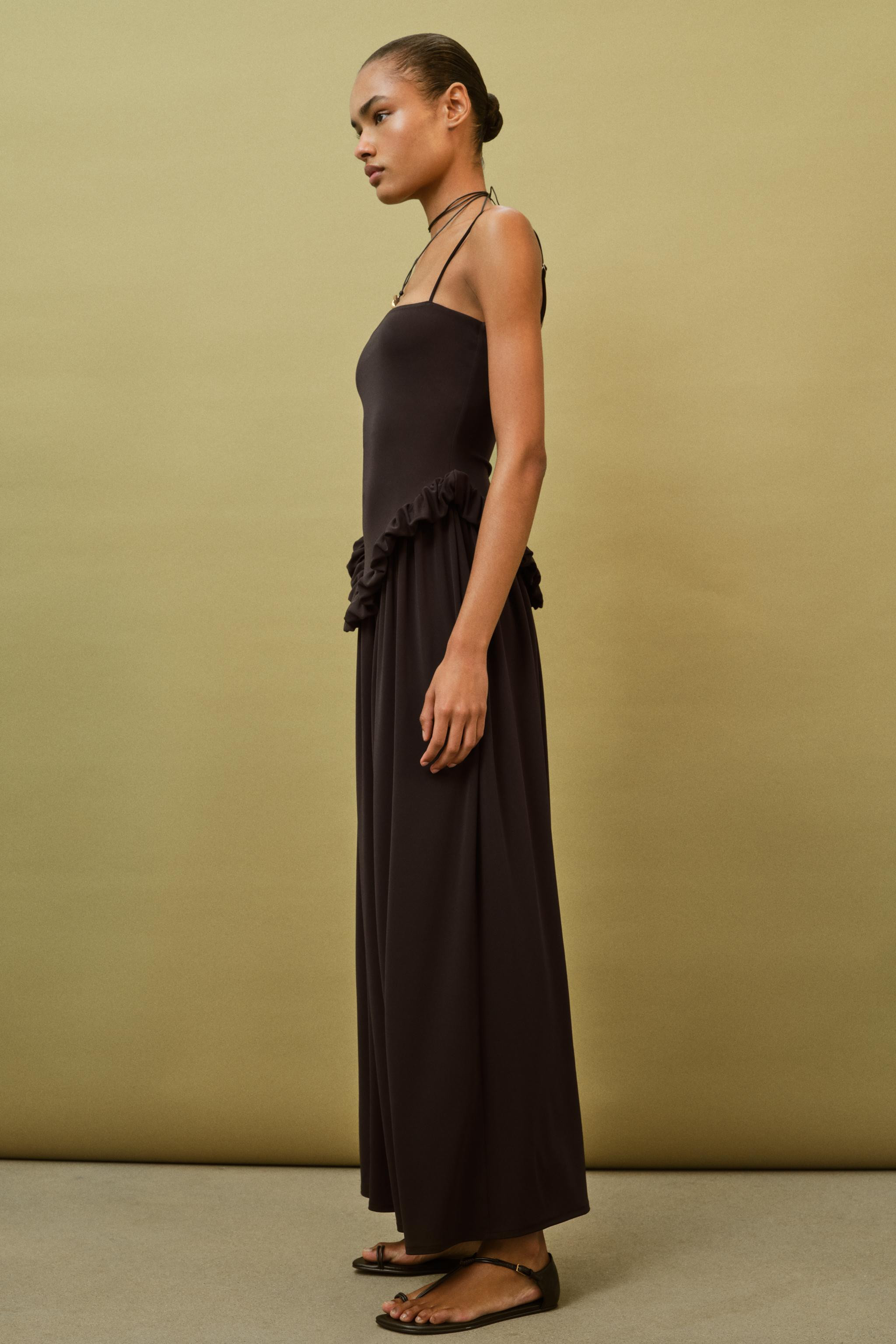 PEPLUM VOLUME DRESS | Zara US