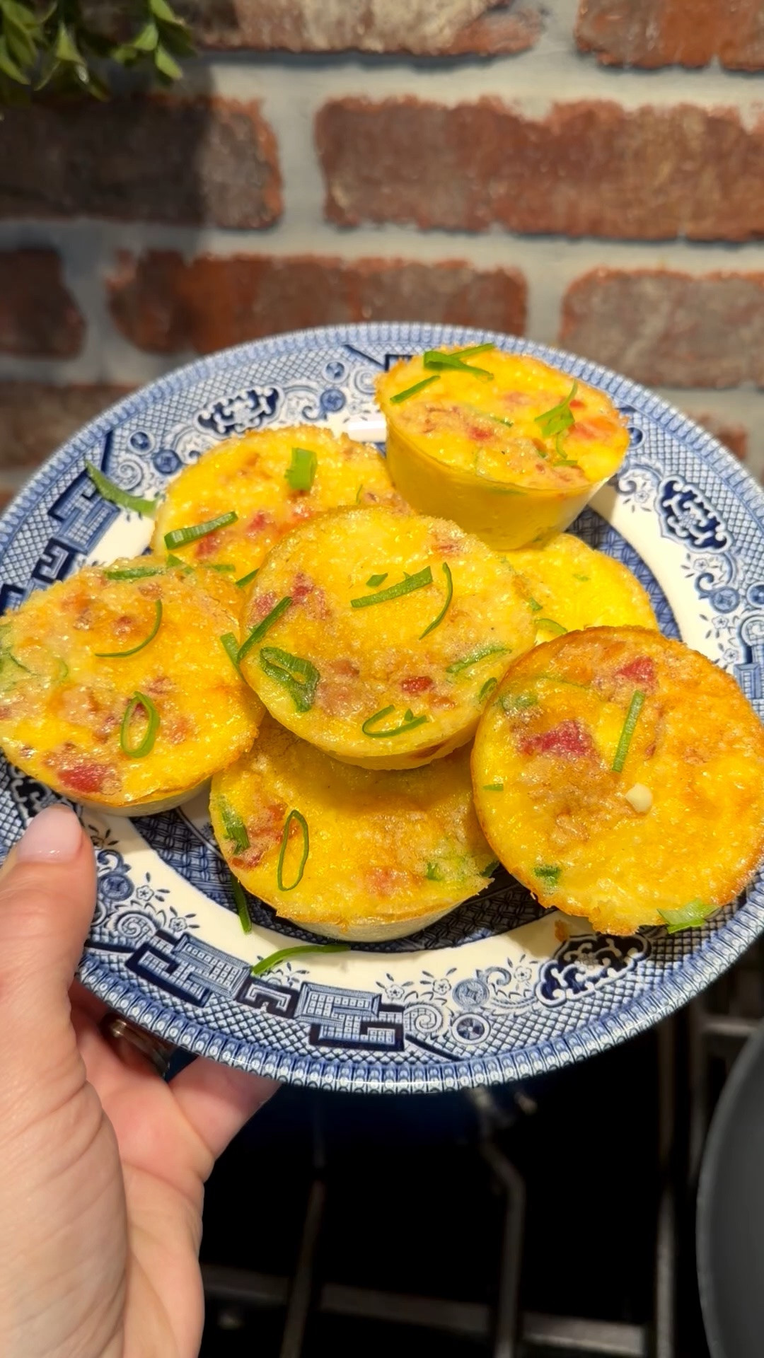 🥚🩷 Bacon, Chive & Cheddar Egg Bites are on repeat in my kitchen! These Starbucks-style egg bites are packed with protein, easy to meal prep, and come out fluffy, cheesy, and perfectly satisfying every time. The secret? More eggs and less cottage cheese for a firmer texture that holds up beautifully all week long.

✨ Recipe:
• 12 large eggs
• ½ cup 2% cottage cheese
• 1 cup shredded sharp cheddar cheese
• 8 slices bacon, cooked and crumbled
• 2 tbsp fresh chives, chopped
• ½ tsp salt
• ¼ tsp black pepper
• 1 tbsp all-purpose flour (optional for extra firmness)

Blend eggs, cottage cheese, salt, pepper, and flour until smooth. Stir in bacon, cheddar, and chives. Fill a greased 12-cup muffin tin about ¾ full. Place muffin tin inside a larger baking dish and add hot water halfway up the sides. Bake at 325°F for 28–32 minutes, or until centers are set. Cool for 5 minutes before removing.

Perfect for busy mornings, meal prep, and grabbing breakfast on the go! 🧀🥓✨

breakfast meal prep ideas, high protein breakfast, egg bite recipe, Starbucks copycat egg bites, easy breakfast recipe, make ahead breakfast, bacon cheddar egg bites, healthy breakfast inspiration, cottage cheese recipes, MrsPreppyRebel kitchen 💙🤍🩷

#LTKHome #LTKfoodie #LTKmomlife