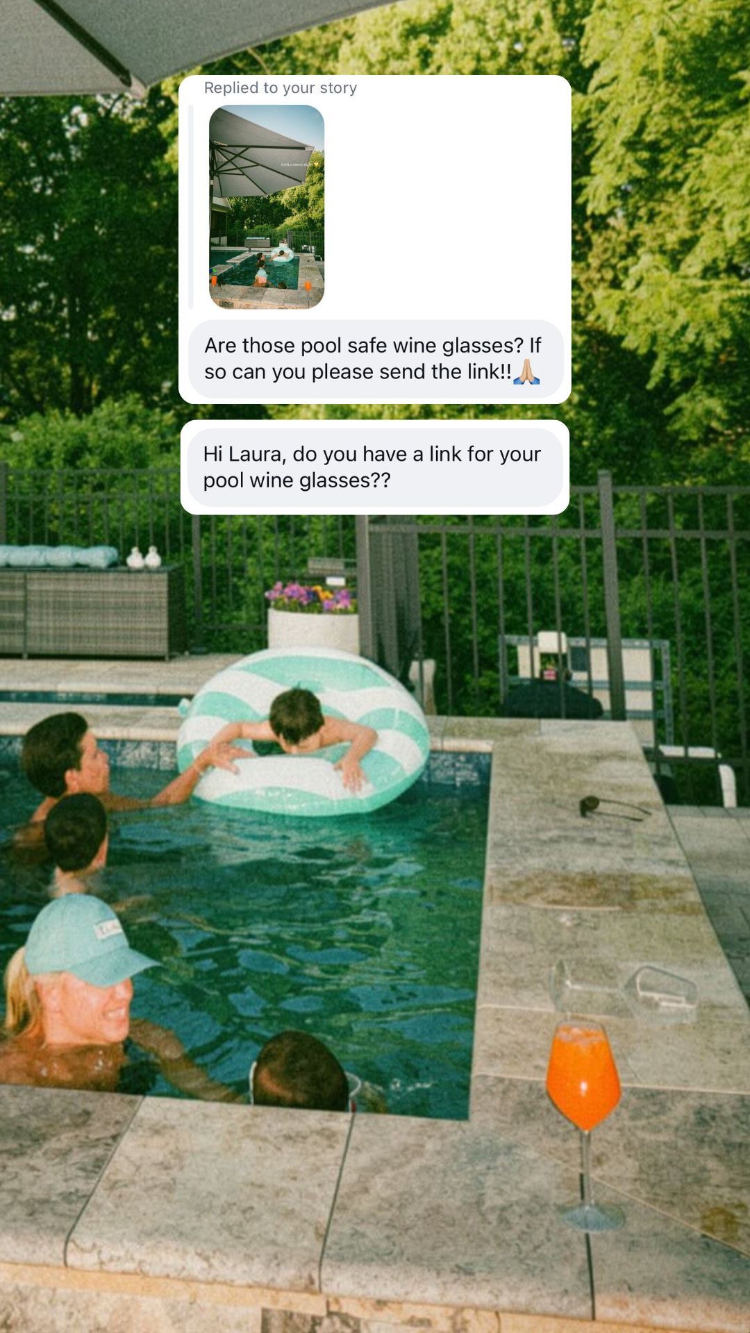 These glasses are perfect for the summer around the pool!

outdoor glassware, pool glassware, pool safe wine glasses 

 #LTKSeasonal #LTKHome #LTKSwim