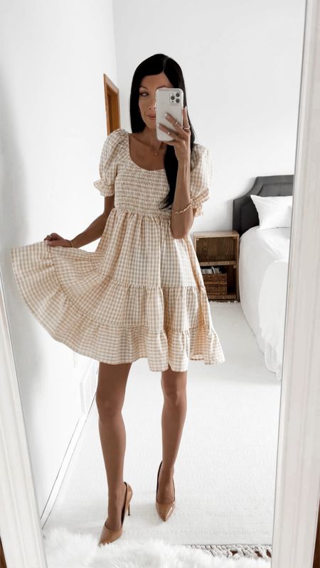 Cute beige gingham dress for Easter!
Wearing a small.

#easterdress #easterdresses #amazondresses #amazoneasterdress #amazondress #ginghamdress #beigedress #neutraldress #neutraloutfits #beigeoutfit #easter #easteroutfit #easteroutfits #amazonfashion #amazonfashionfinds



#LTKfindsunder50 #LTKstyletip #LTKVideo