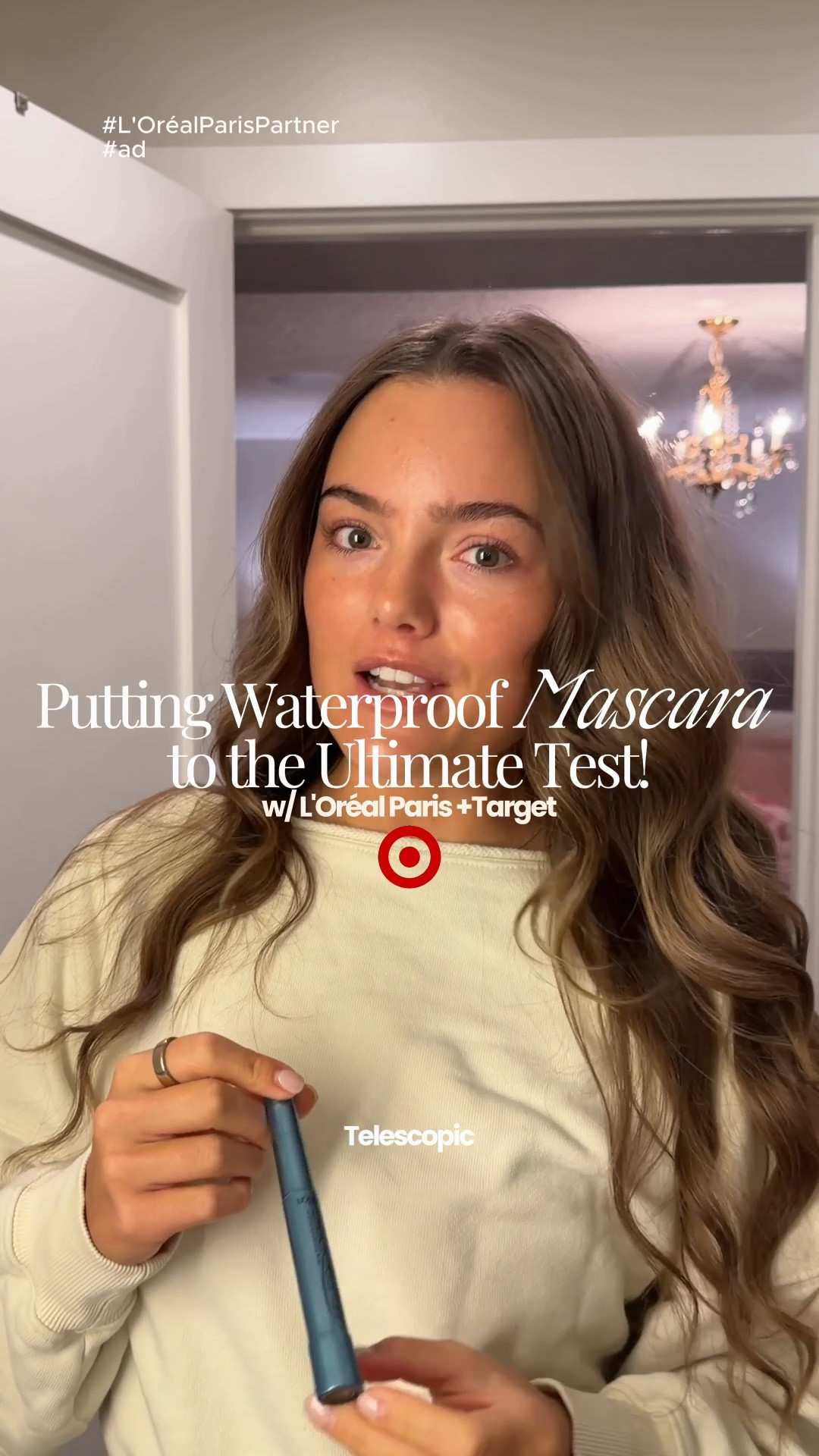 #Ad #LOrealParisPartner the L'Oréal Telescopic Waterproof Mascara from Target just passed the ultimate wear test 🥵📚 pilates to night class, not a single smudge. undefeated 🤍 linked in my LTK @Target  @targetstyle  @LorealParis @ltk  #LOrealParisMakeup #TargetPartner #liketkit