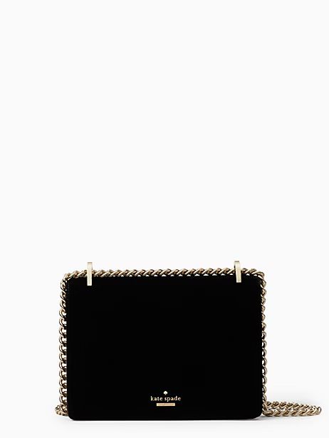 Kate Spade Watson Lane Velvet Marci, Black | Kate Spade (US)