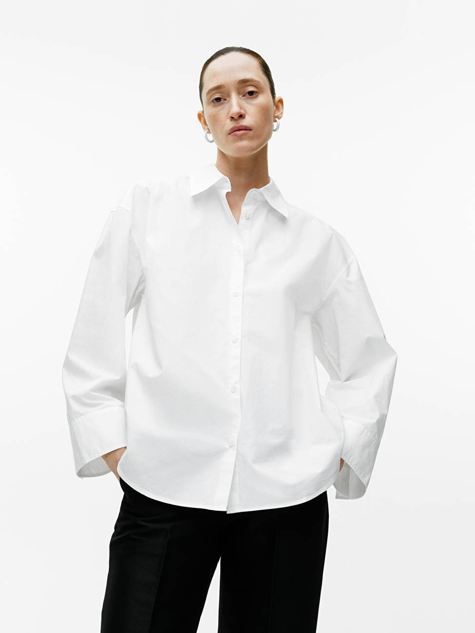 Relaxed Poplin Shirt | ARKET (US&UK)