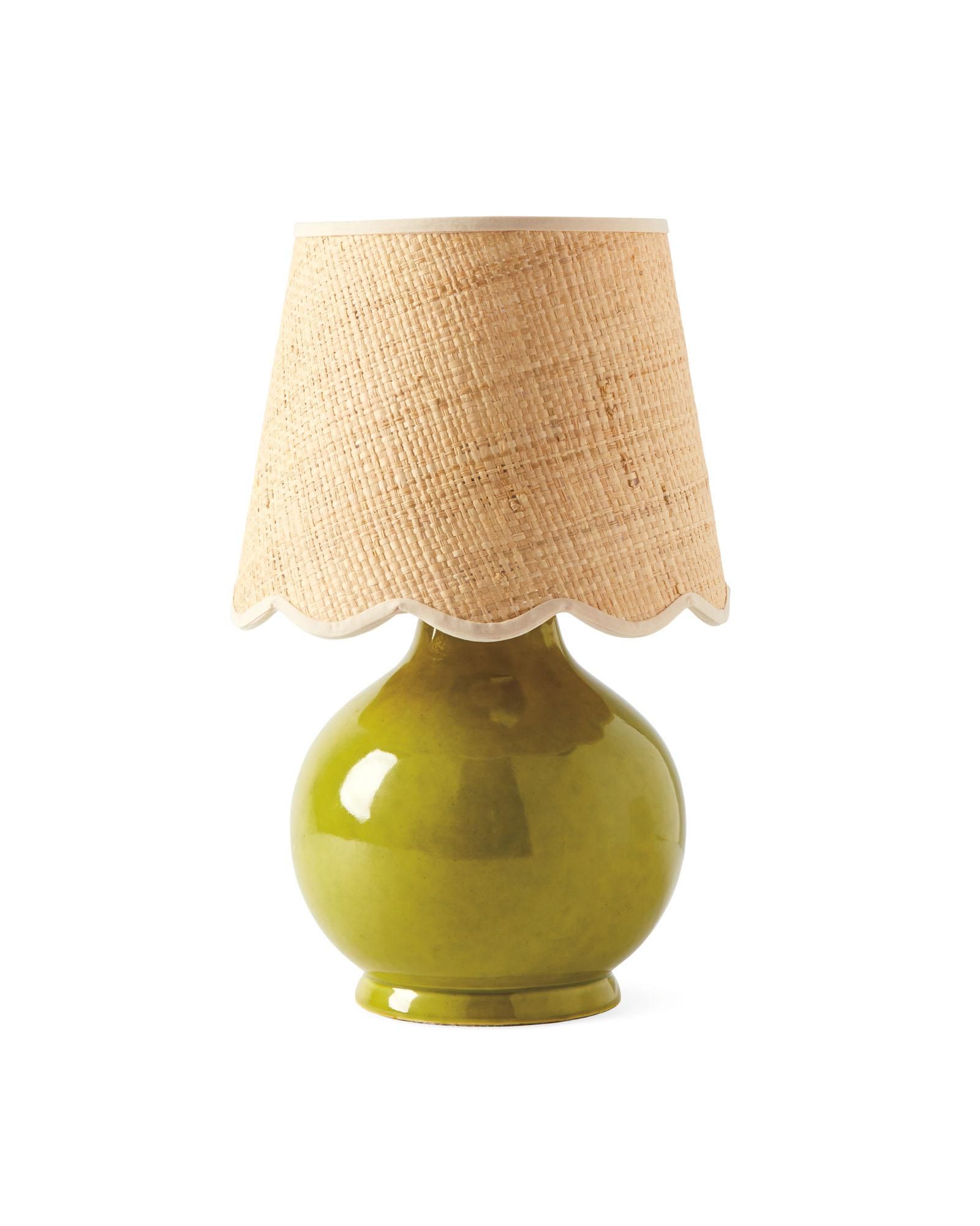 Como Bedside Lamp - Chartreuse | Serena and Lily