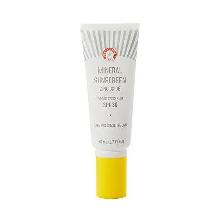 First Aid Beauty Mineral Sunscreen – Zinc Oxide Broad Spectrum SPF 30 – Sun Protection with no White | Walmart (US)