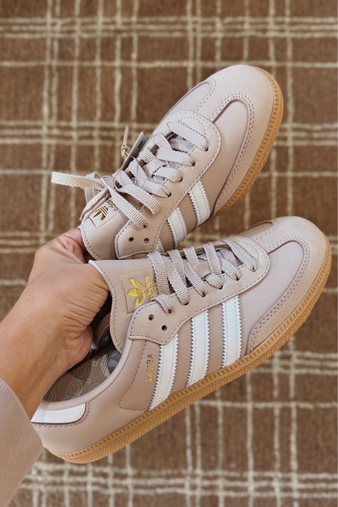 adidas gazelle silver green womens adidas Samba OG Womens Lifestyle Shoes Wonder Taupe White Gum IE6523 – Shoe  Palace main image 1