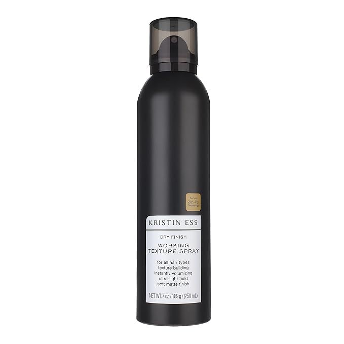 Kristin Ess Hair Dry Finish Working Texture Hair Spray for Volume + Texture, Light Hold Texturizi... | Amazon (US)