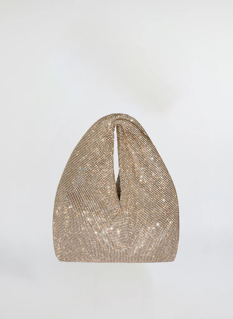 Paige Rhinestone Chain Mesh Bag | A.L.C
