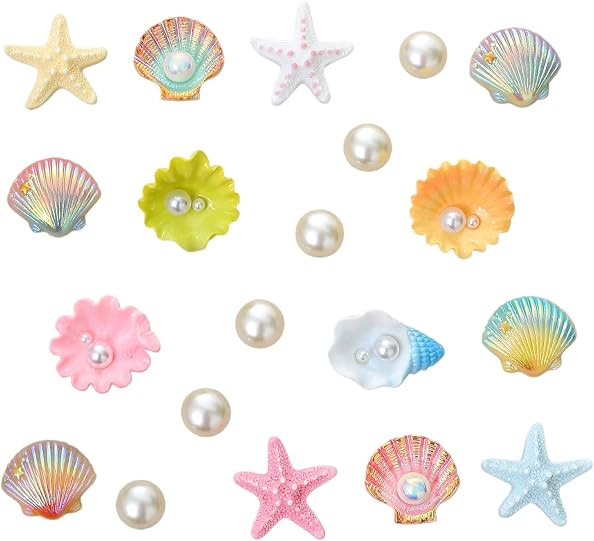 Beach Shoe Charms for Girls,Used for Clogs Sandals,Bags Charms | Amazon (US)