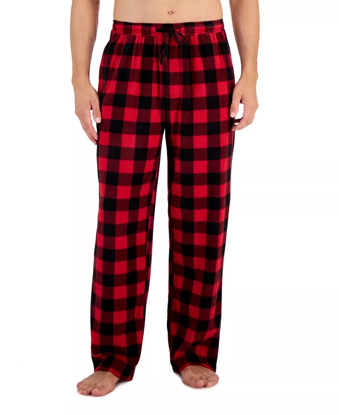 Men's Fleece Pajama Pants, Created for Macy's | Macy's