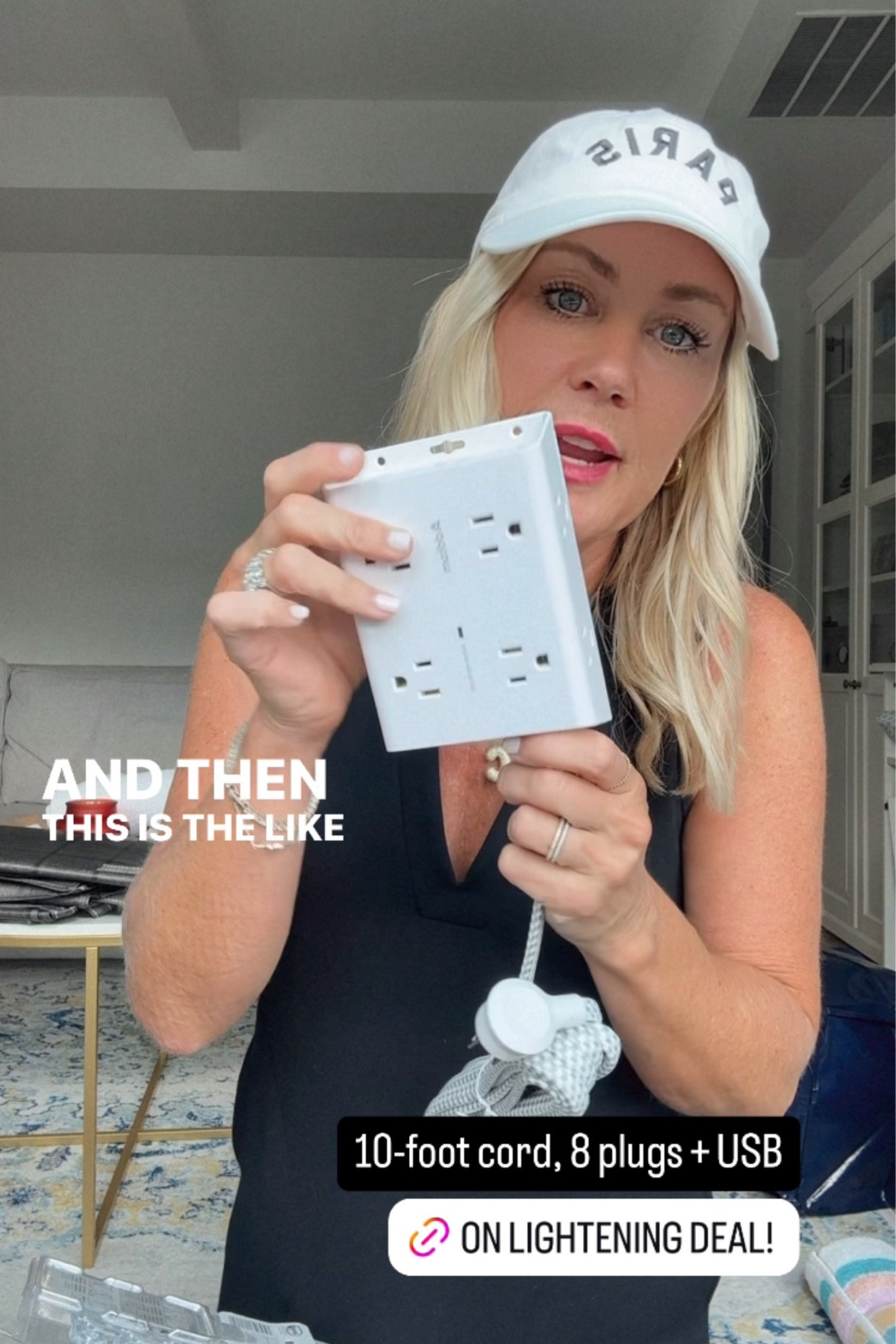 Dorm room essential! This single cube has 8 plugs & 4 usb outlets…plus a sturdy 10-foot cord to reach just about everywhere in the room!

#LTKBacktoSchool