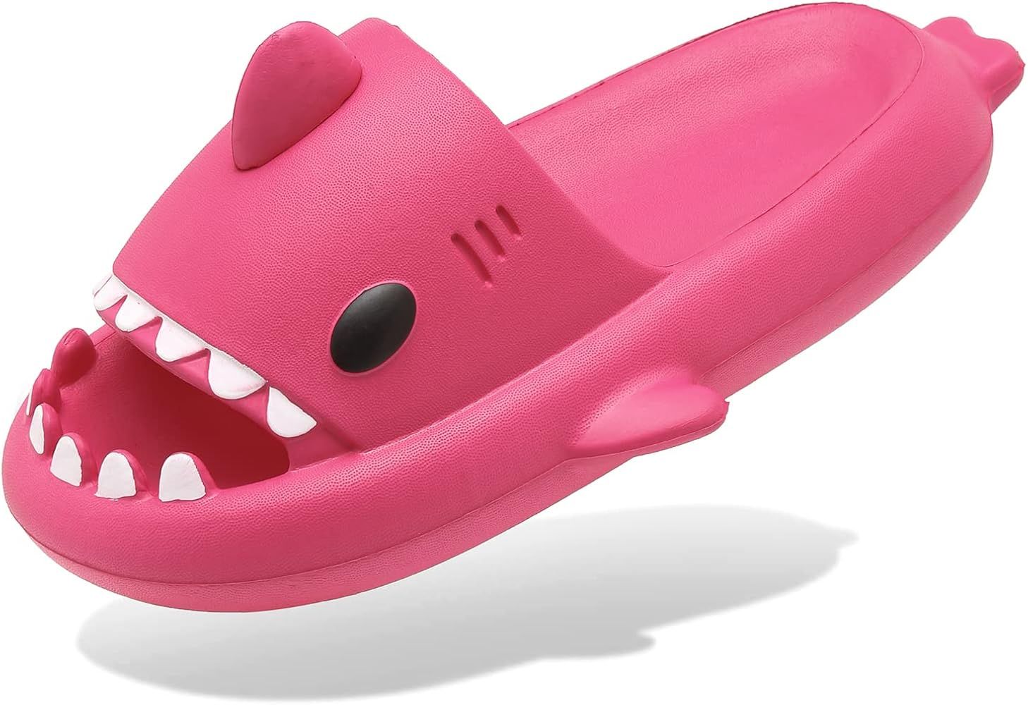 Men's and Women's Shark Slides Cloud Slippers Summer Novelty Open Toe Slide Sandals Anti-Slip Bea... | Amazon (US)
