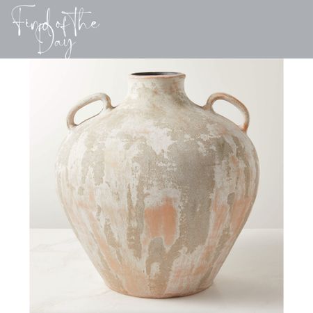 Rustic vases are a great way of adding texture into an interior! And this is a gorgeous piece for doing just that  

#LTKSeasonal #LTKfamily #LTKhome