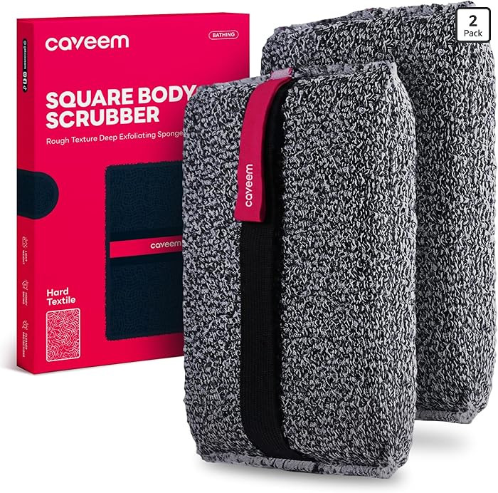 Exfoliating Body Scrubber, Rough Exfoliation Body Exfoliator Sponge for Remove Dead Skin, Body Ex... | Amazon (US)