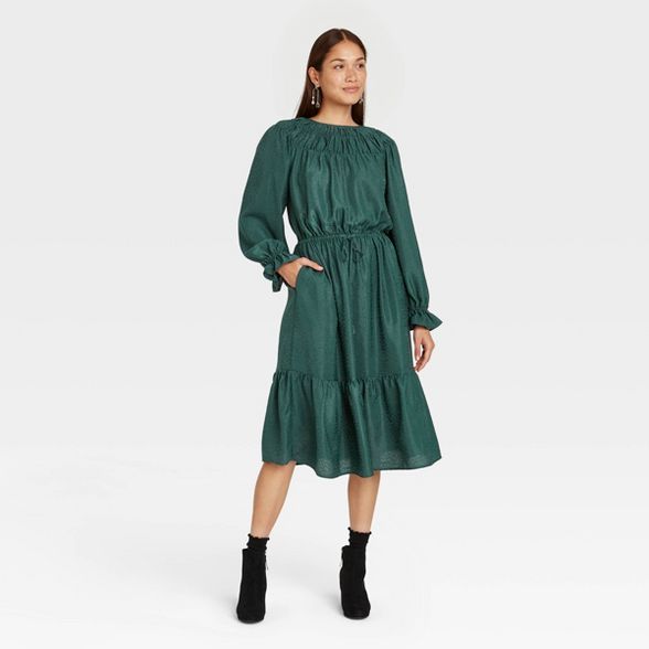 Women's Long Sleeve Dress - A New Day™ | Target