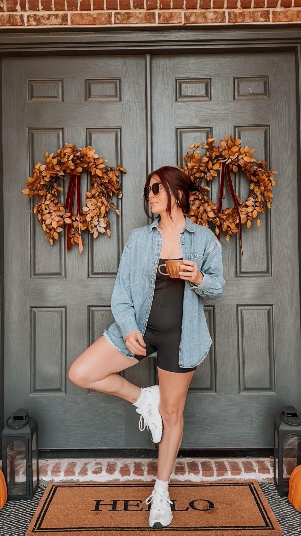 Mom fit ootd 

#LTKFindsUnder50 #LTKShoeCrush #LTKStyleTip