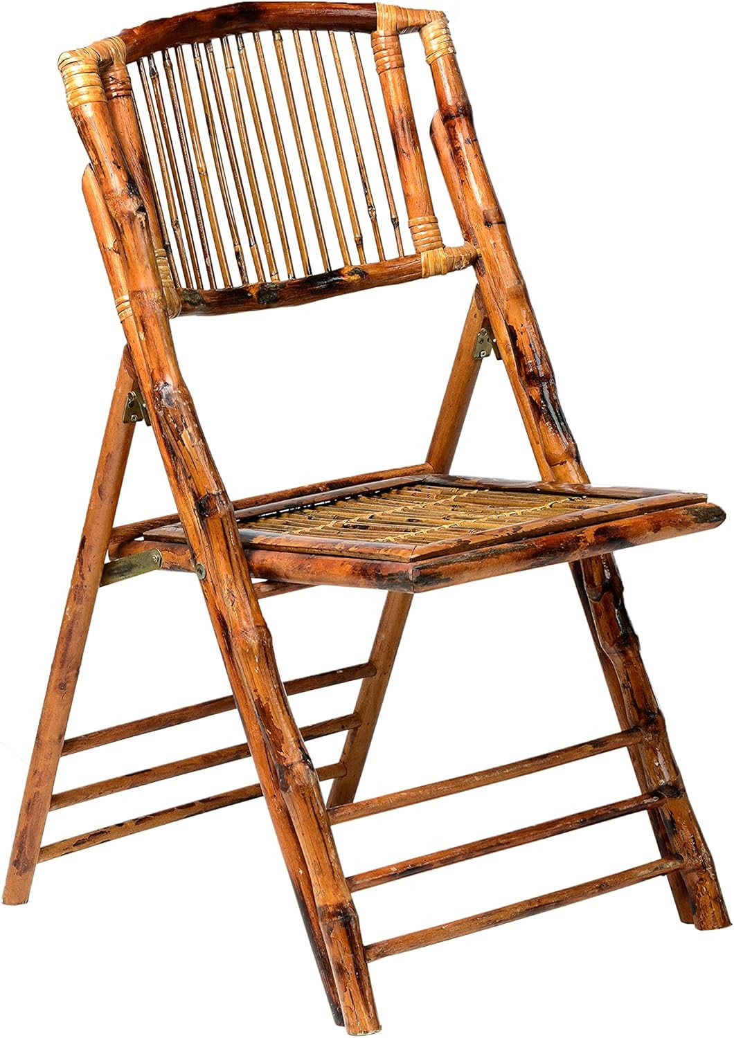 Commercial Seating Products Bamboo Folding Chairs, 1-Pack, Wood | Amazon (US)