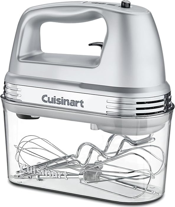 Cuisinart Power Advantage PLUS 9-Speed Hand Mixer, 220W-Motor Hand Blender Electric Mixer with 9 ... | Amazon (US)