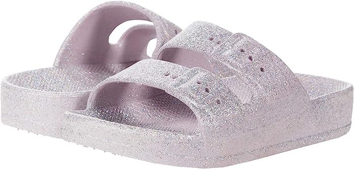 Freedom Moses Kids Two Band Slide - Glitter Parma (Toddler/Little Kid) | Amazon (US)