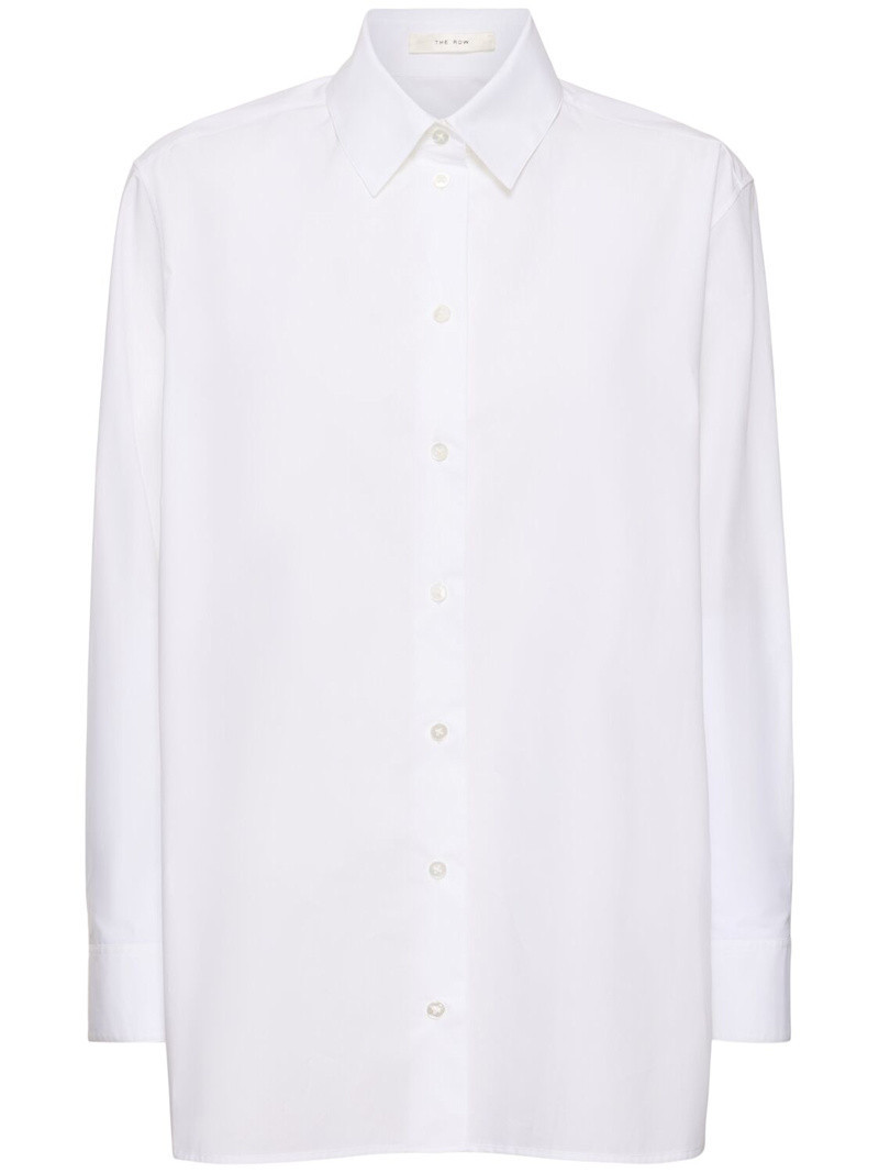 Sisilia cotton poplin shirt | Luisaviaroma