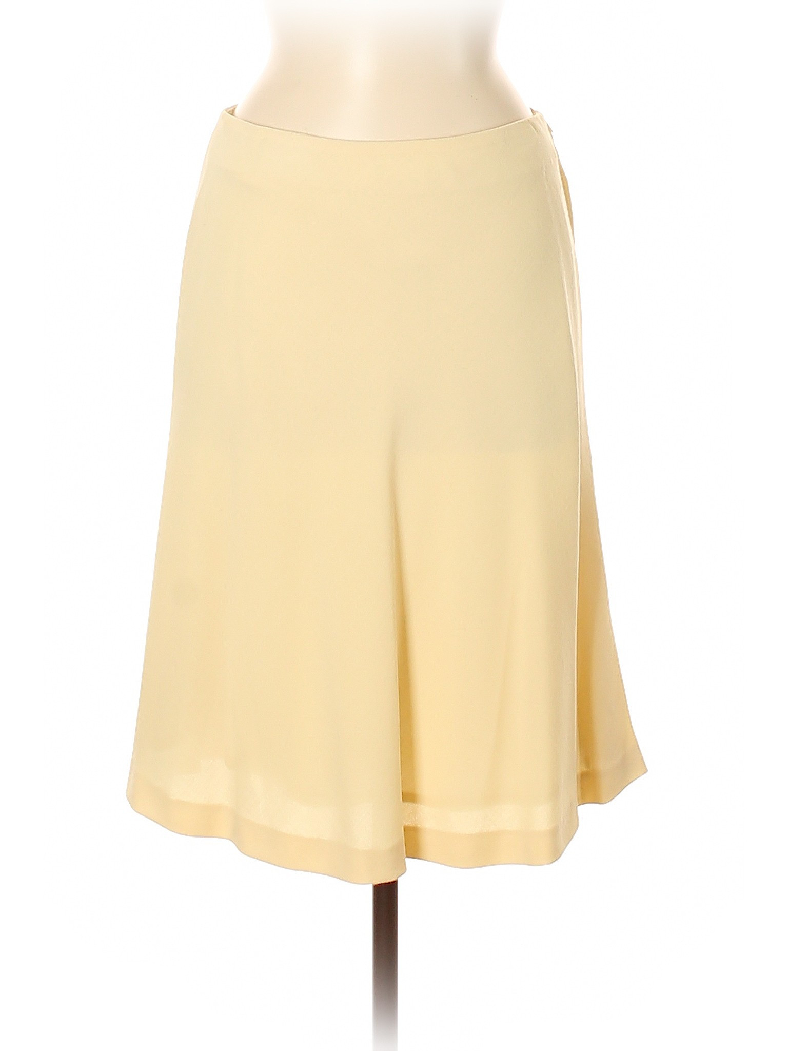 Les Copains Wool Skirt Size 8: Yellow Women's Bottoms - 43974146 | thredUP