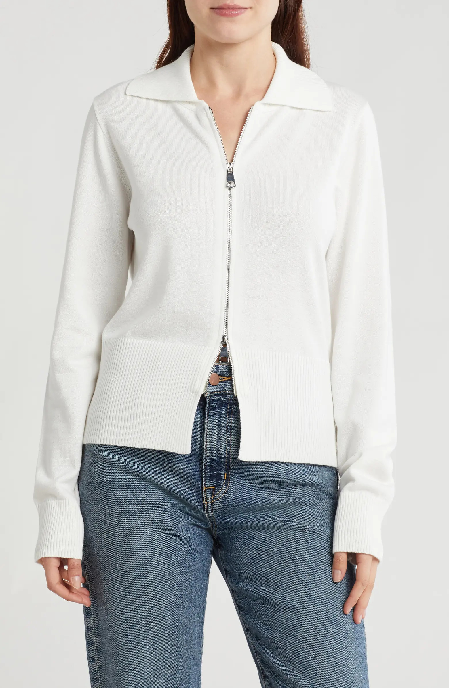 Vigoss Flag Zip Sweater | Nordstromrack | Nordstrom Rack