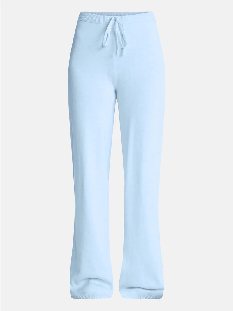 No Boundaries Pull On Sweater Knit Pants, 33'' Inseam, Women's XXS-XXL | Walmart (US)