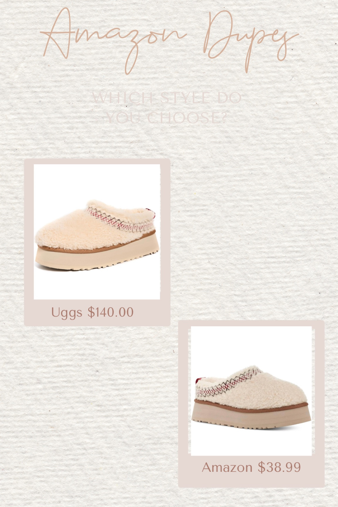 Uggs and if amazon dupes #uggs #amazon