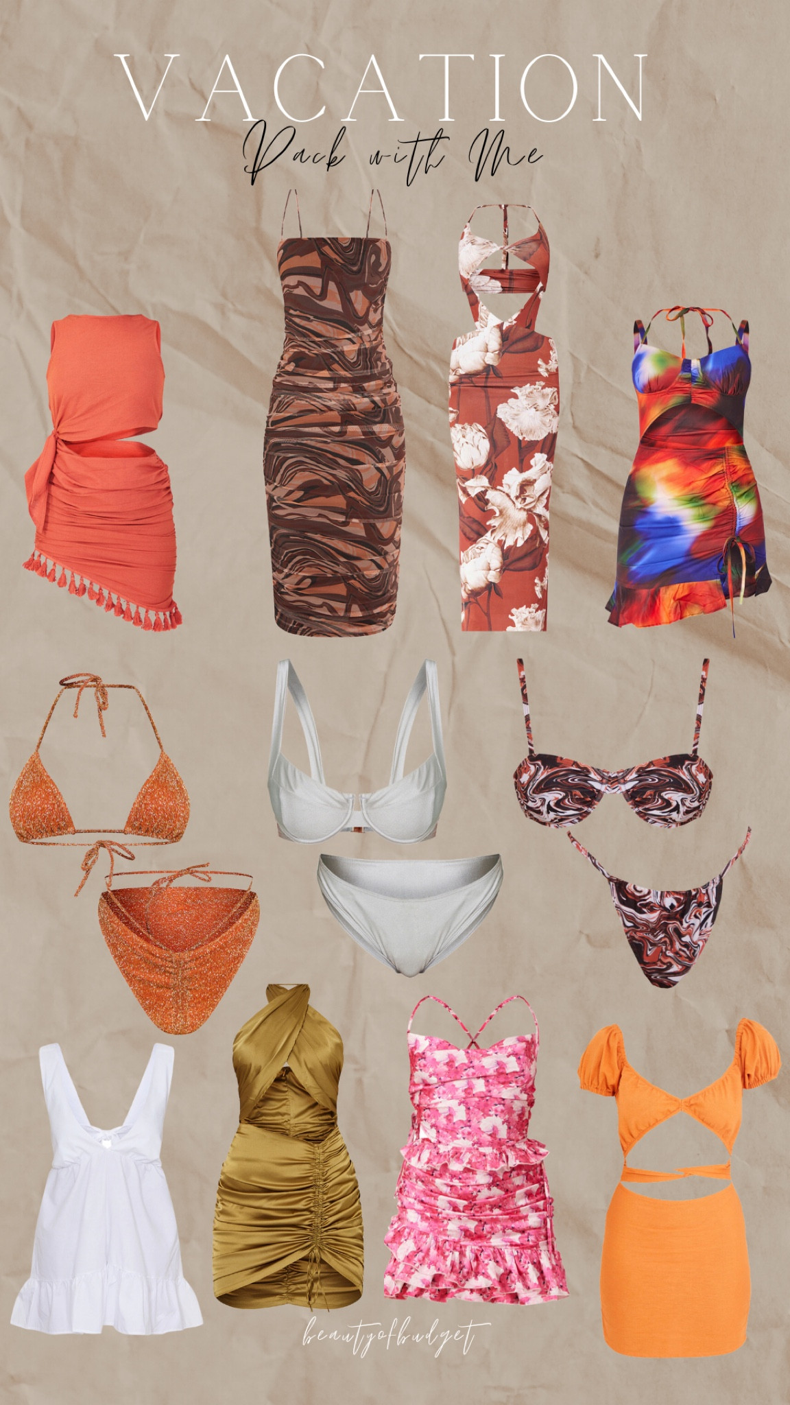 Vacation
Resort
Beach
Spring break
Swimsuit
Swimwear
Skirts
Dresses
Rompers
Dressy
Pretty little thing 
Vacation style
Budget
Sale 

#LTKunder50 #LTKtravel #LTKSale