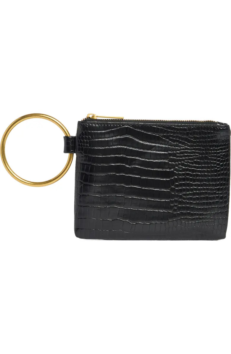 BCBG O-Ring Handle Wristlet Pouch | Nordstromrack | Nordstrom Rack