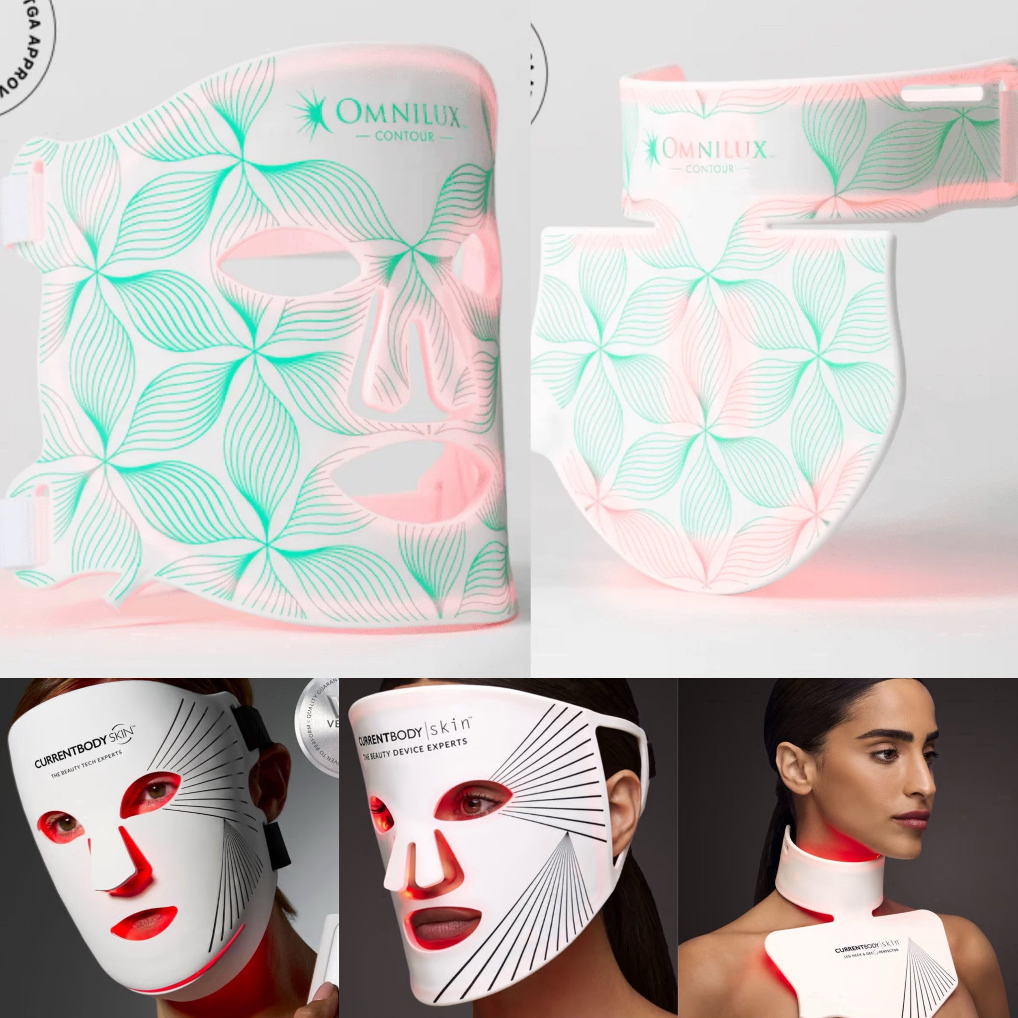 Currentbody skin LED light therapy face mask series 1, series 2, neck & décolletage, Omnilux

#LTKBeauty #LTKOver40 #LTKGiftGuide